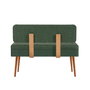 Hanah Home Banco 1070 Pino Atlántico y Verde 110x82.5x40 cm